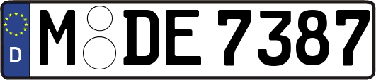 M-DE7387