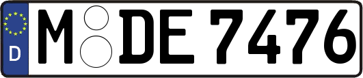 M-DE7476