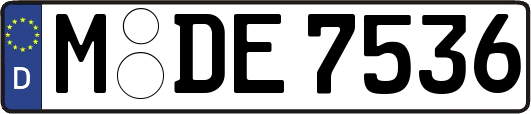 M-DE7536