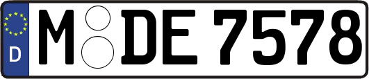 M-DE7578