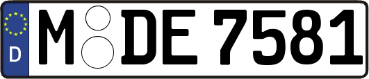 M-DE7581
