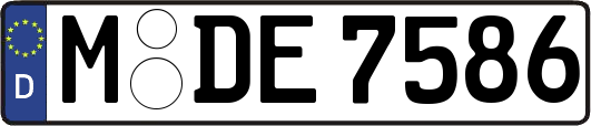 M-DE7586