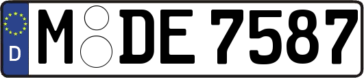 M-DE7587