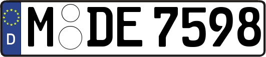 M-DE7598