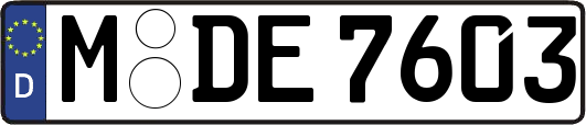 M-DE7603