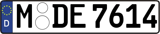 M-DE7614