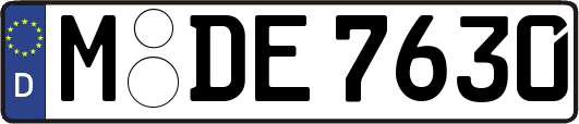 M-DE7630