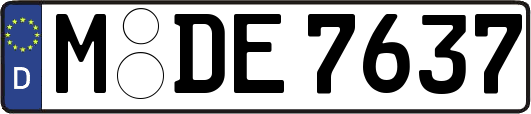 M-DE7637
