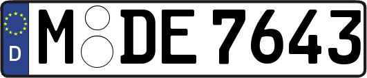 M-DE7643