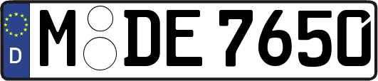 M-DE7650