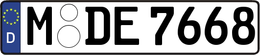 M-DE7668