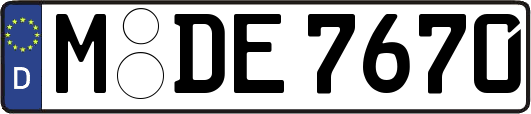 M-DE7670