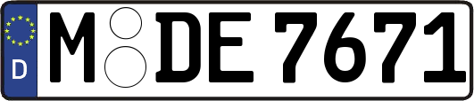 M-DE7671
