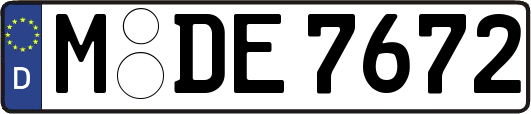 M-DE7672