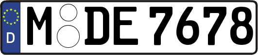 M-DE7678