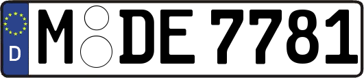 M-DE7781