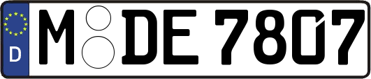 M-DE7807