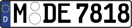 M-DE7818
