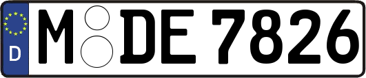 M-DE7826