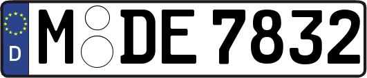 M-DE7832
