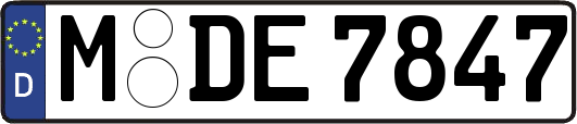M-DE7847