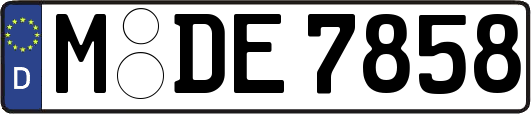 M-DE7858