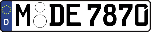 M-DE7870
