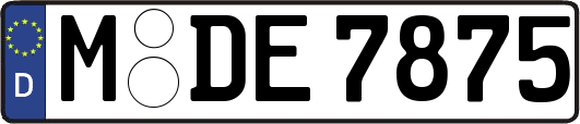 M-DE7875