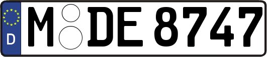 M-DE8747