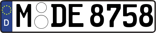 M-DE8758
