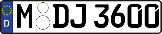 M-DJ3600