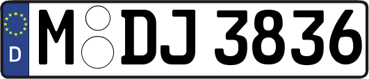 M-DJ3836
