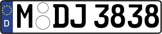 M-DJ3838