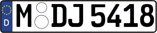 M-DJ5418