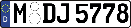 M-DJ5778