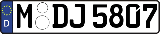 M-DJ5807