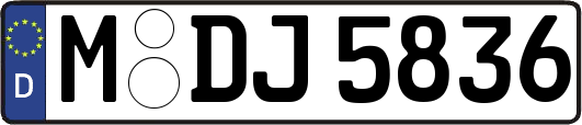 M-DJ5836