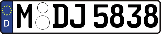 M-DJ5838