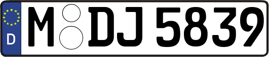 M-DJ5839