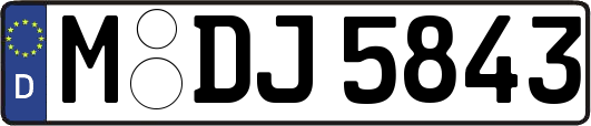 M-DJ5843