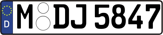 M-DJ5847