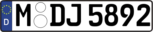 M-DJ5892