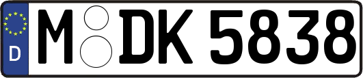 M-DK5838