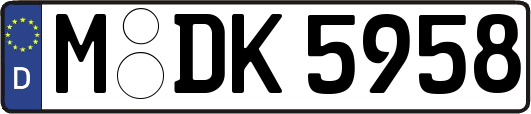 M-DK5958