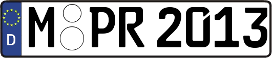 M-PR2013