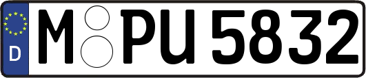 M-PU5832