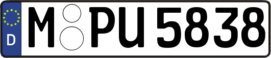 M-PU5838