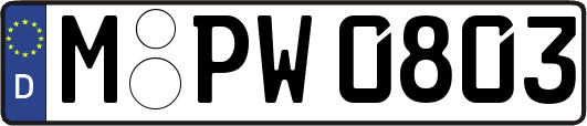 M-PW0803