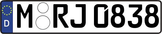 M-RJ0838