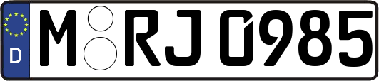 M-RJ0985